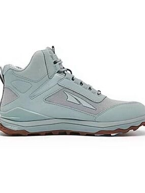 Altra Lone Peak Hiking Shoe, Light baby blue Women's High-Top Athletic Sneakers
